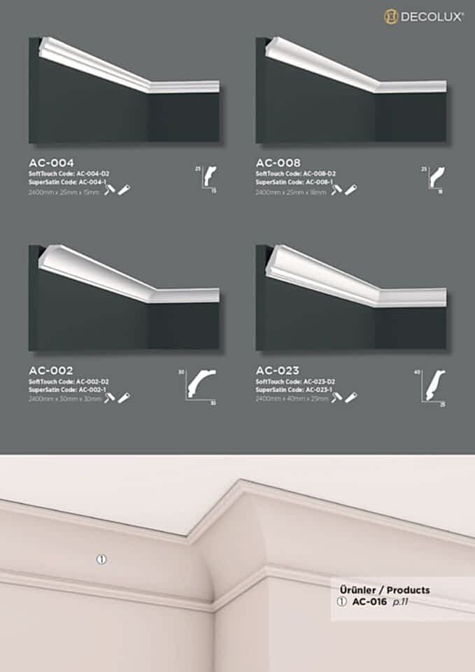 AC 002 Boyanabilir Kartonpiyer