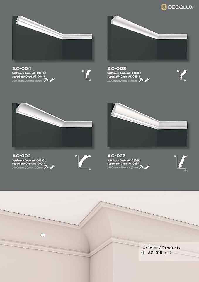 AC 004 Boyanabilir Kartonpiyer