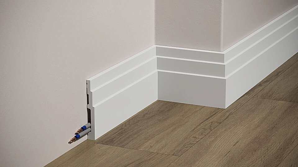 AS 001 Boyanabilir Süpürgelik