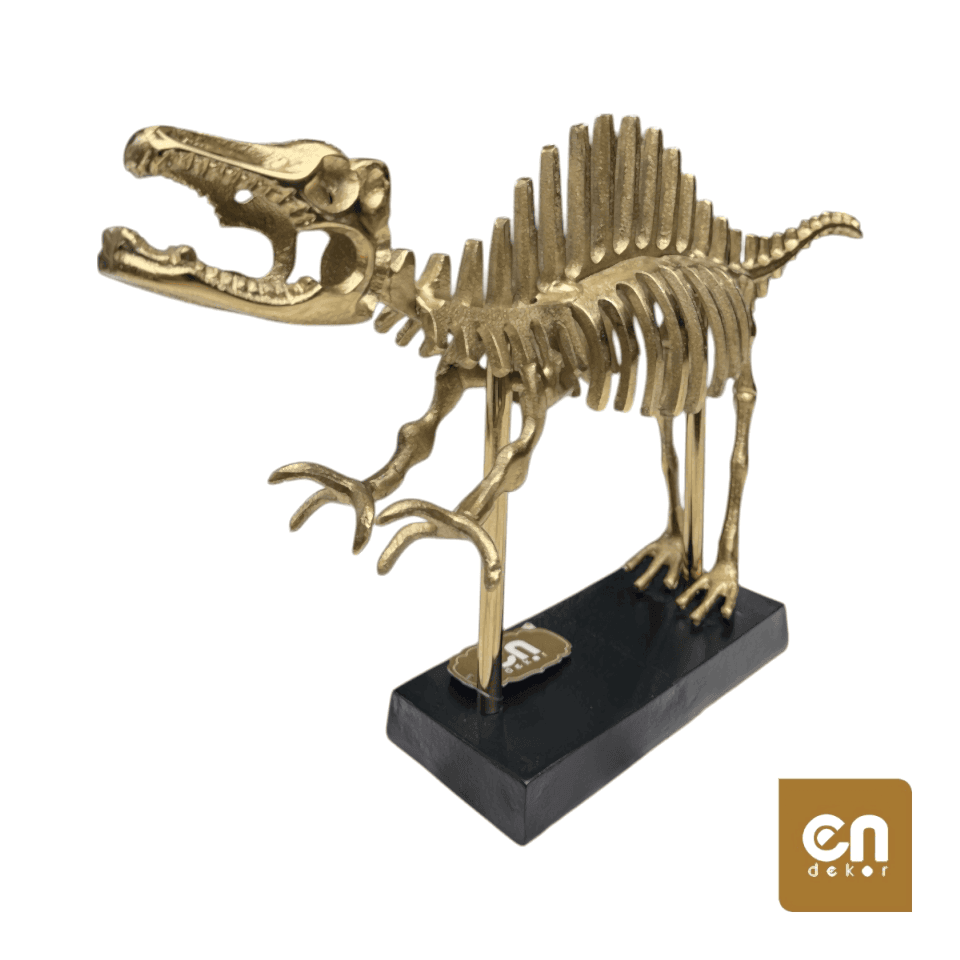 GOLD DÖKÜM DİNOZOR OBJE